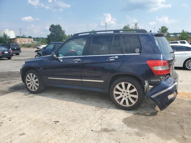 WDCGG8HBXCF819432 - 2012 MERCEDES-BENZ GLK 350 4MATIC BLUE photo 2