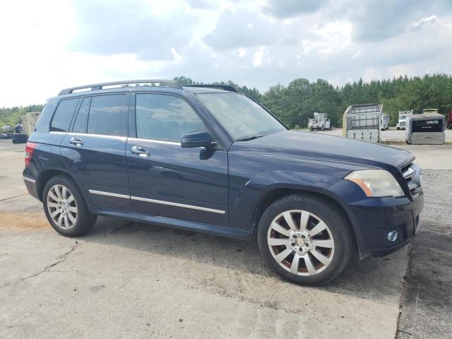 WDCGG8HBXCF819432 - 2012 MERCEDES-BENZ GLK 350 4MATIC BLUE photo 4
