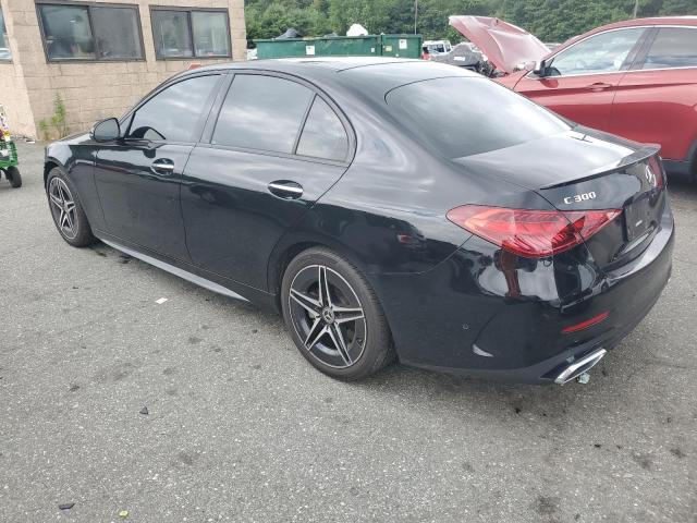 W1KAF4HBXPR081973 - 2023 MERCEDES-BENZ C 300 4MATIC BLACK photo 2