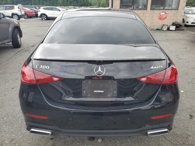W1KAF4HBXPR081973 - 2023 MERCEDES-BENZ C 300 4MATIC BLACK photo 6