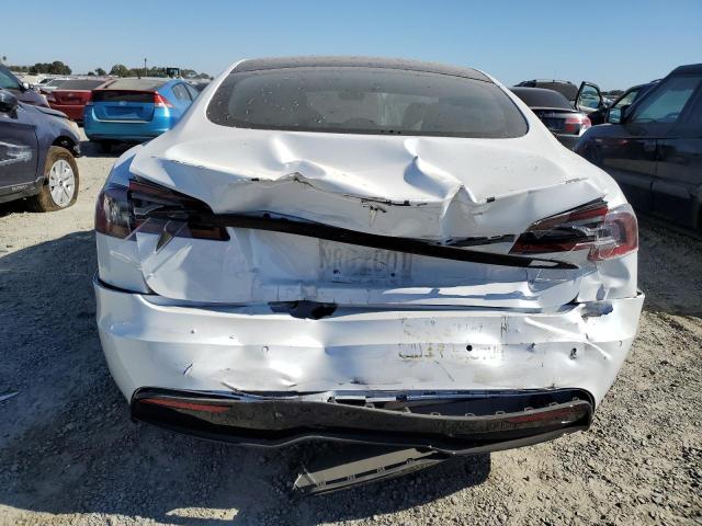 5YJSA1E65MF447357 - 2021 TESLA MODEL S თეთრი ფოტო 6