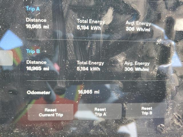 5YJSA1E65MF447357 - 2021 TESLA MODEL S თეთრი ფოტო 9