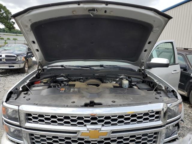 3GCUKREC9FG389941 - 2015 CHEVROLET 1500 K1500 LT SILVER photo 11