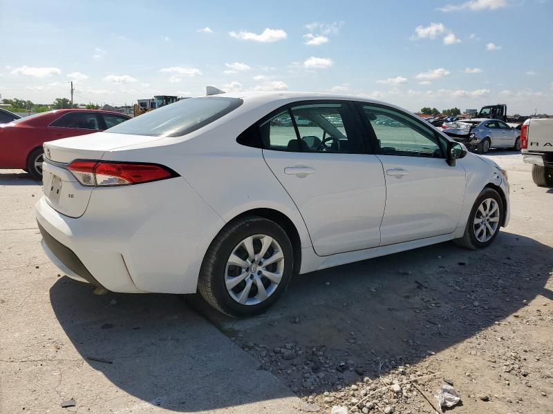 5YFEPRAE3LP109790 - 2020 TOYOTA COROLLA LE 白色 照片 3