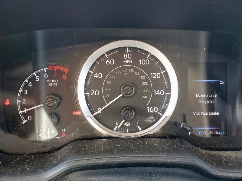 5YFEPRAE3LP109790 - 2020 TOYOTA COROLLA LE 白色 照片 9