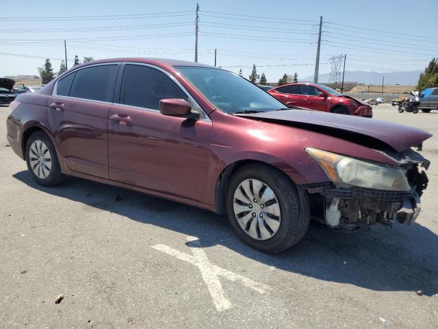 1HGCP2F33CA218830 - 2012 HONDA ACCORD LX 勃艮第红 照片 4