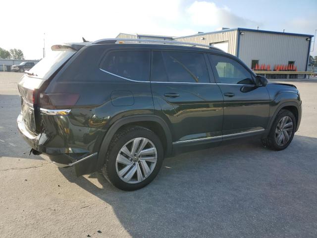 1V2BR2CA1MC534609 - 2021 VOLKSWAGEN ATLAS SEL GREEN photo 3