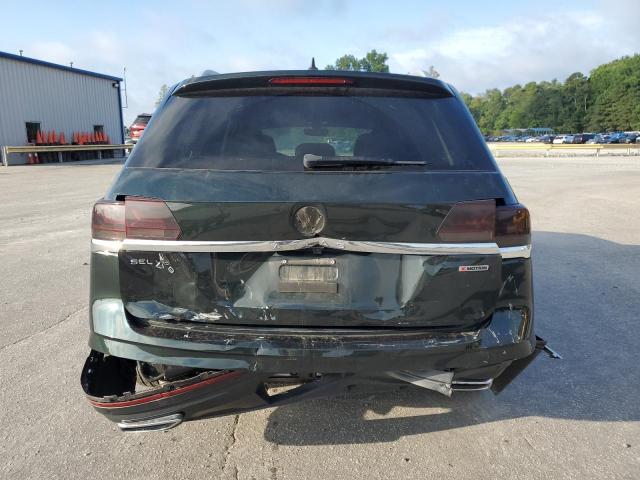 1V2BR2CA1MC534609 - 2021 VOLKSWAGEN ATLAS SEL GREEN photo 6