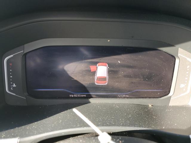 1V2BR2CA1MC534609 - 2021 VOLKSWAGEN ATLAS SEL GREEN photo 9