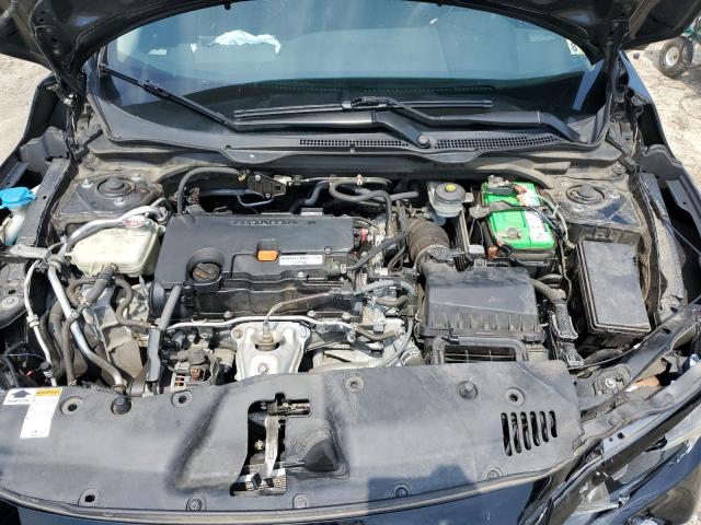 19XFC2F67KE018935 - 2019 HONDA CIVIC LX BLACK photo 11