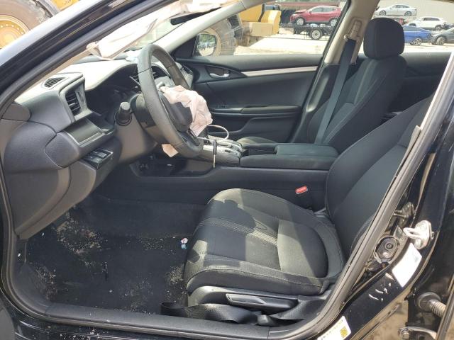 19XFC2F67KE018935 - 2019 HONDA CIVIC LX BLACK photo 7