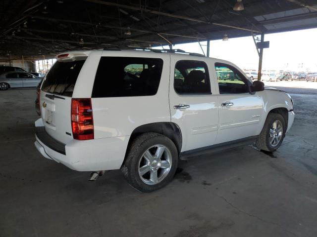 1GNSCAE06BR374259 - 2011 CHEVROLET TAHOE C1500  LS WHITE photo 3