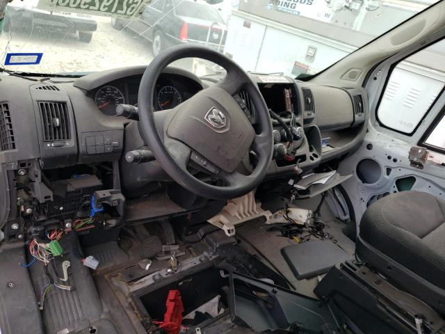 3C6TRVDG0KE539999 - 2019 RAM PROMASTER 2500 HIGH Ақ фото 8