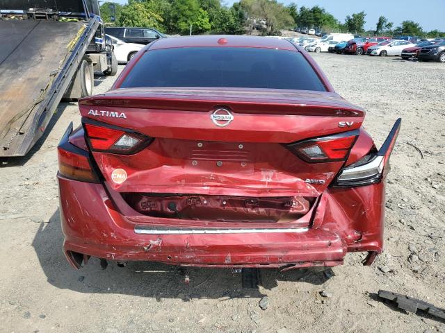 1N4BL4DW8KC134056 - 2019 NISSAN ALTIMA SV RED photo 6