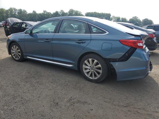 5NPE34AF5HH479568 - 2017 HYUNDAI SONATA SPORT أزرق صورة 2