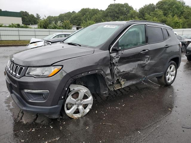 3C4NJDBB0JT314602 - 2018 JEEP COMPASS LATITUDE GRAY photo 1