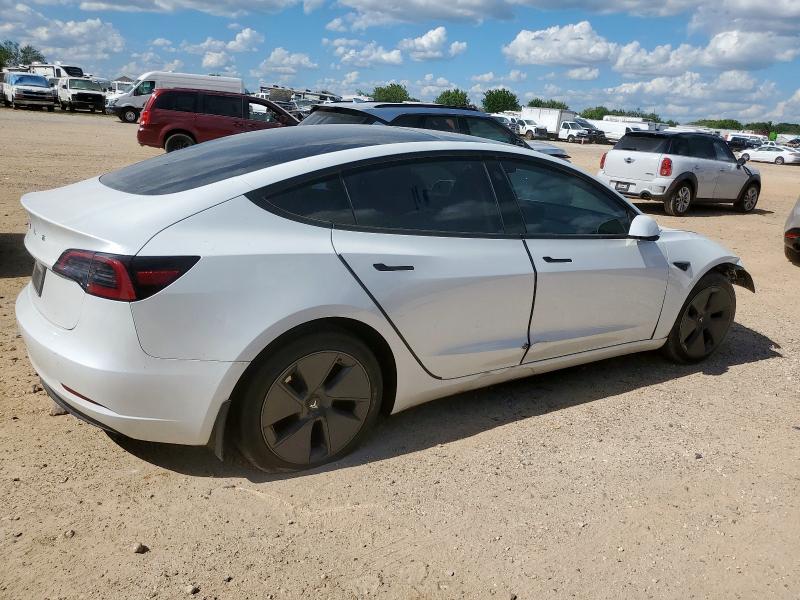 5YJ3E1EA3PF605955 - 2023 TESLA MODEL 3 WHITE photo 3