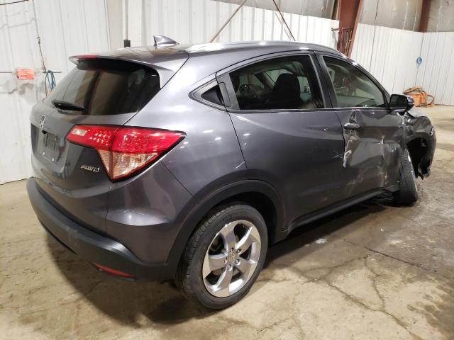 3CZRU6H79HM732890 - 2017 HONDA HR-V EXL GRAY photo 3