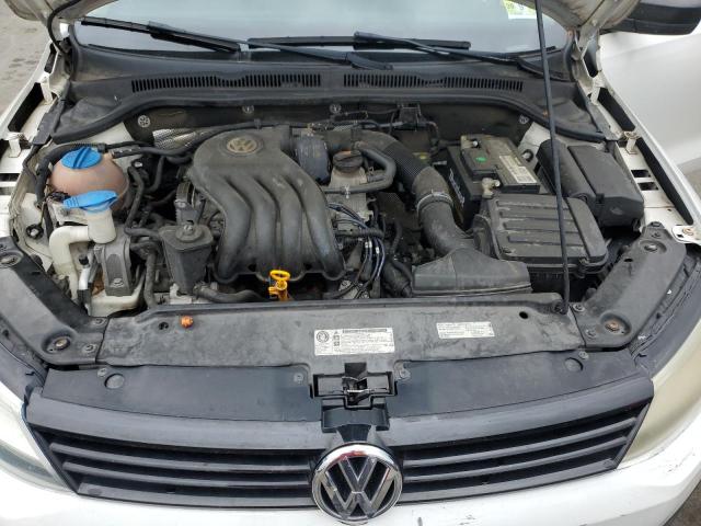 3VW2K7AJ4CM404565 - 2012 VOLKSWAGEN JETTA BASE 白色 照片 11