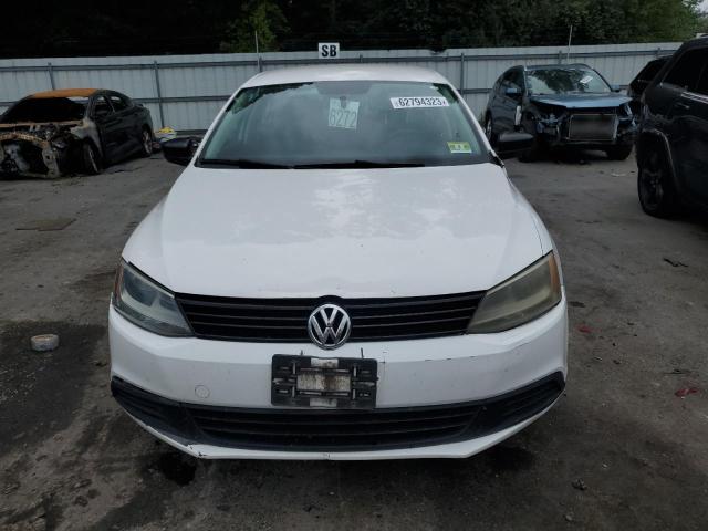 3VW2K7AJ4CM404565 - 2012 VOLKSWAGEN JETTA BASE 白色 照片 5