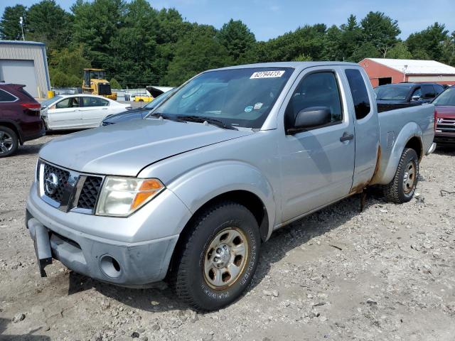 1N6BD06T15C464111 - 2005 NISSAN FRONTIER KING CAB XE SILVER photo 1