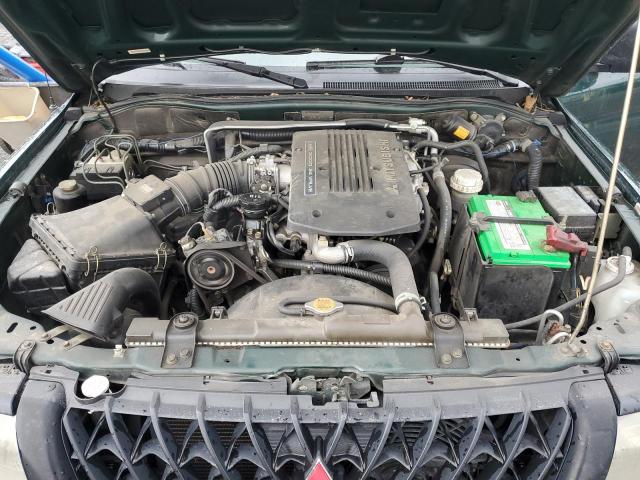 JA4MT21H51P016416 - 2001 MITSUBISHI MONTERO SPORT ES GREEN photo 12