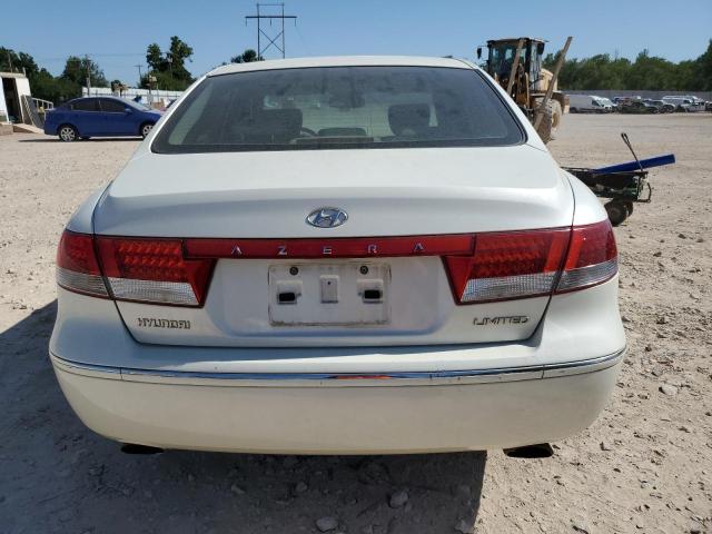 KMHFC46F66A089463 - 2006 HYUNDAI AZERA SE WHITE photo 6