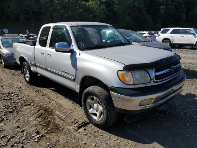 5TBRN3414YS096729 - 2000 TOYOTA TUNDRA ACCESS CAB SR5 GRAY photo 4