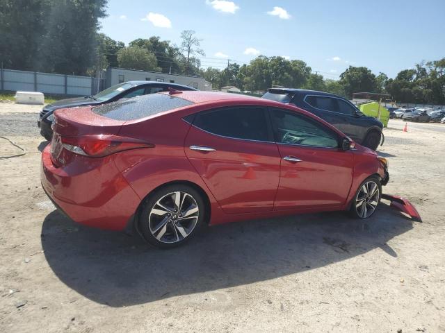 KMHDH4AE0FU326289 - 2015 HYUNDAI ELANTRA SE RED photo 3