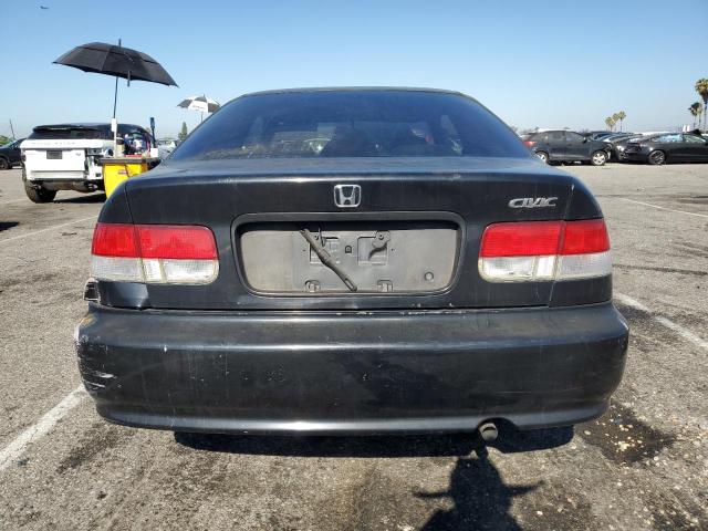 1HGEJ6220YL116945 - 2000 HONDA CIVIC DX BLACK photo 6