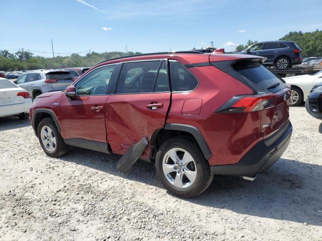 4T3RWRFV5MU029508 - 2021 TOYOTA RAV4 XLE RED photo 2