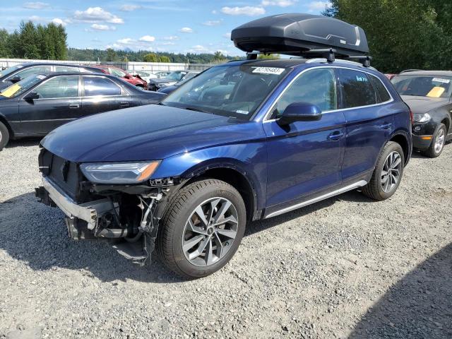 WA1CAAFY8M2100316 - 2021 AUDI Q5 PRESTIGE BLUE photo 1