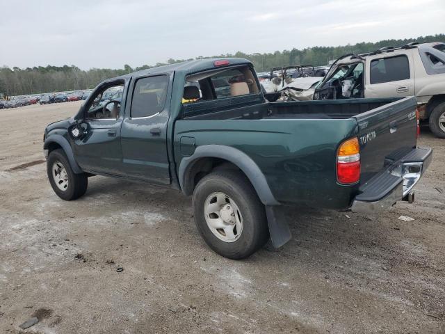 5TEGN92N83Z194021 - 2003 TOYOTA TACOMA DOUBLE CAB PRERUNNER GREEN photo 2
