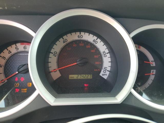 5TFJU4GN6FX075853 - 2015 TOYOTA TACOMA DOUBLE CAB PRERUNNER SILVER photo 9