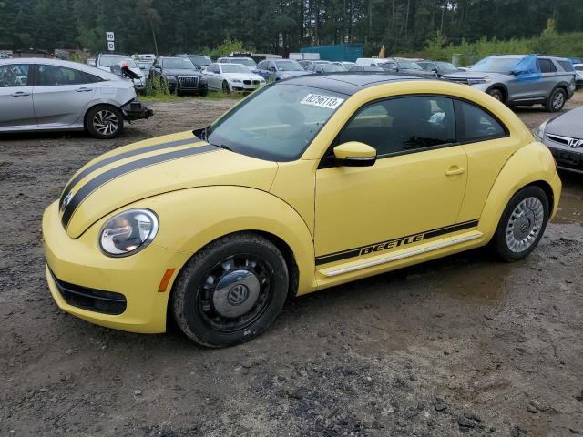 3VWJ07AT4EM662123 - 2014 VOLKSWAGEN BEETLE YELLOW photo 1