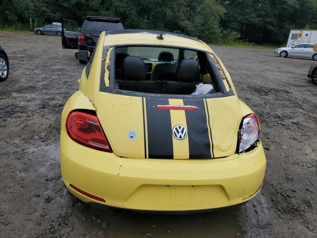 3VWJ07AT4EM662123 - 2014 VOLKSWAGEN BEETLE YELLOW photo 6