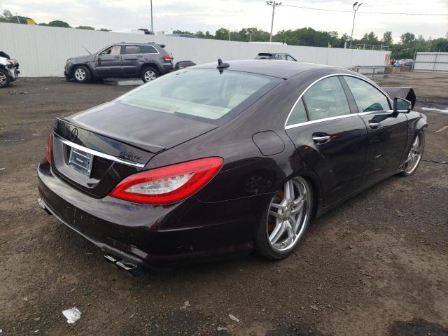 WDDLJ9BB3DA073530 - 2013 MERCEDES-BENZ CLS 550 4MATIC BROWN photo 3