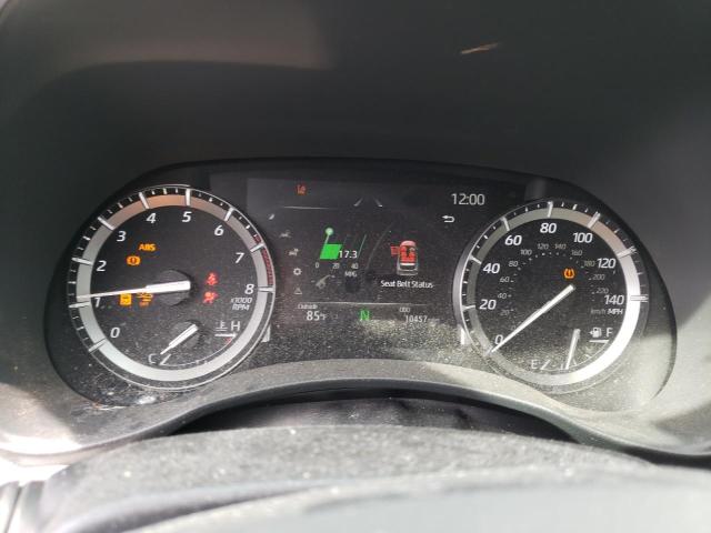 5TDGZRBHXMS557349 - 2021 TOYOTA HIGHLANDER XLE SILVER photo 9