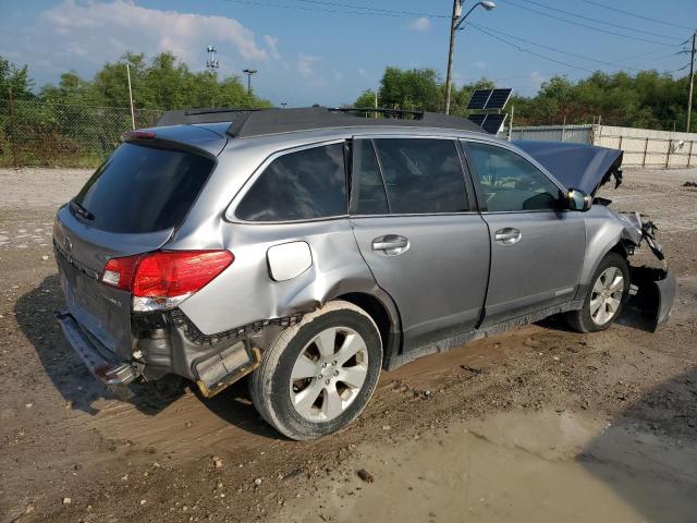 4S4BRCGC2A3317161 - 2010 SUBARU OUTBACK 2.5I PREMIUM SILVER photo 3