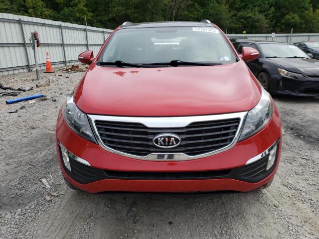 KNDPC3A23C7251467 - 2012 KIA SPORTAGE EX RED photo 5