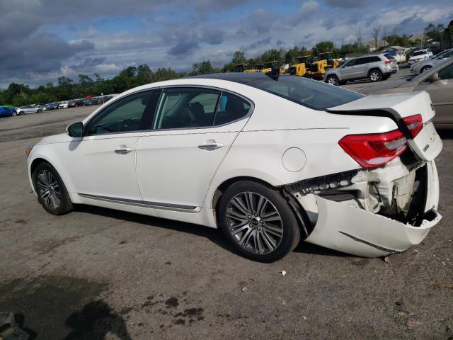 KNALN4D72F5178238 - 2015 KIA CADENZA PREMIUM WHITE photo 2