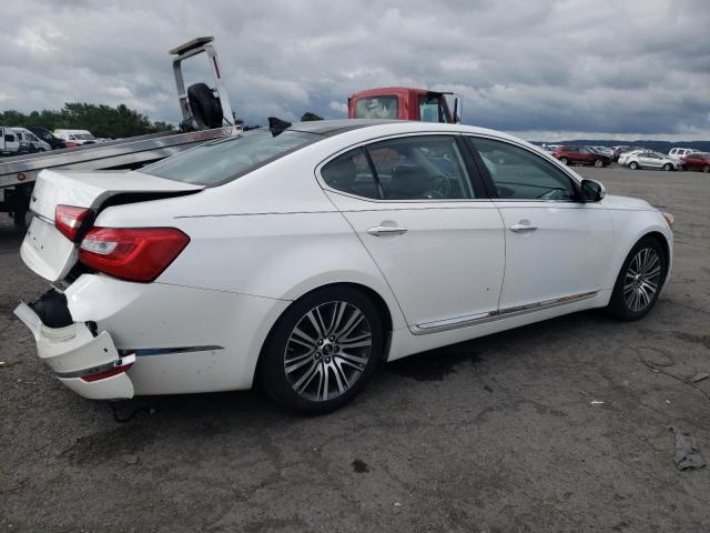 KNALN4D72F5178238 - 2015 KIA CADENZA PREMIUM WHITE photo 3