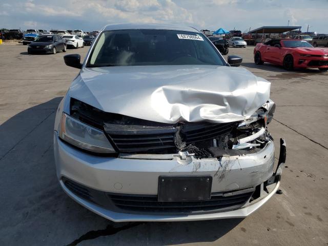 3VW2K7AJ7DM387908 - 2013 VOLKSWAGEN JETTA BASE SILVER photo 5