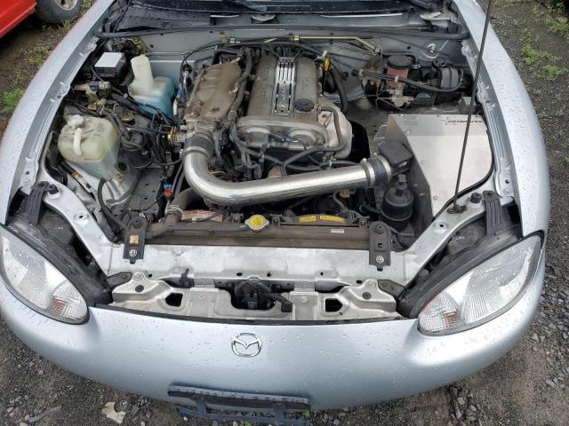 JM1NB3533Y0141161 - 2000 MAZDA MX-5 MIATA BASE SILVER photo 11
