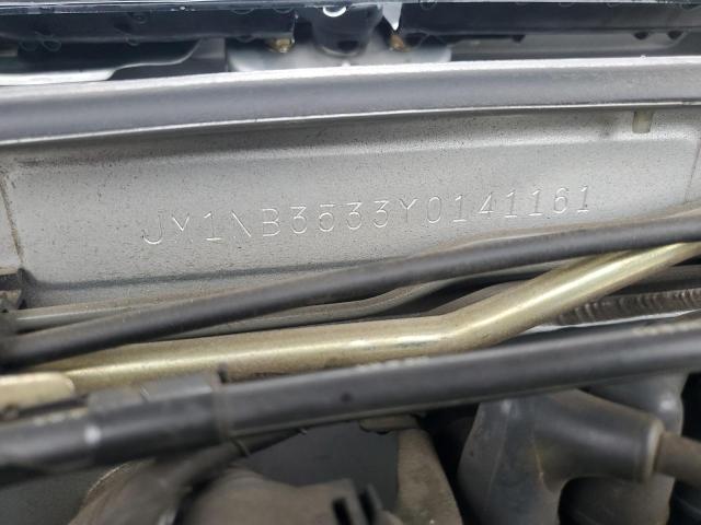 JM1NB3533Y0141161 - 2000 MAZDA MX-5 MIATA BASE SILVER photo 12