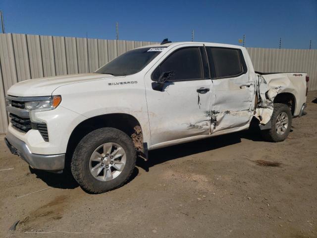 2GCUDDED3N1510735 - 2022 CHEVROLET SILVERADO K1500 LT WHITE photo 1