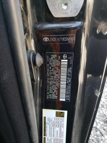 JTKDE167180266063 - 2008 TOYOTA SCION TC Qara foto 13