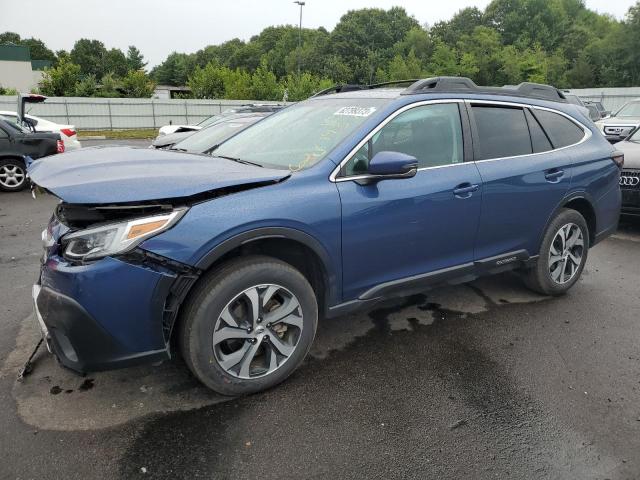 4S4BTANC6L3204938 - 2020 SUBARU OUTBACK LIMITED BLUE photo 1