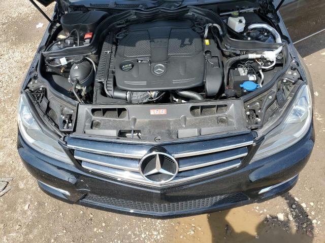 WDDGF5HBXEA918393 - 2014 MERCEDES-BENZ C 350 BLACK photo 11