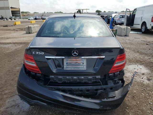 WDDGF5HBXEA918393 - 2014 MERCEDES-BENZ C 350 BLACK photo 6